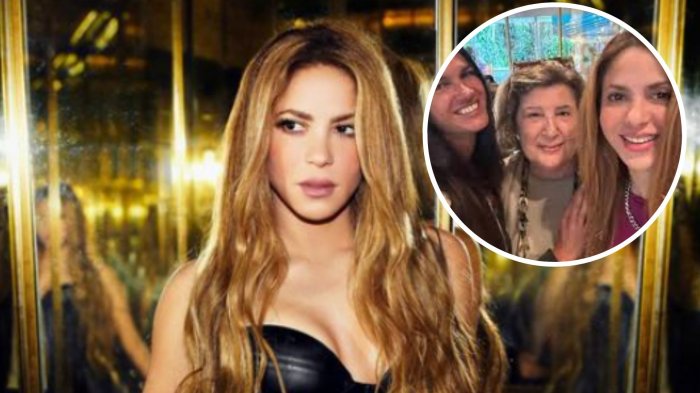 ¿Indirecta para Piqué? Shakira sorprendió posando con ex suegra y desató teoría