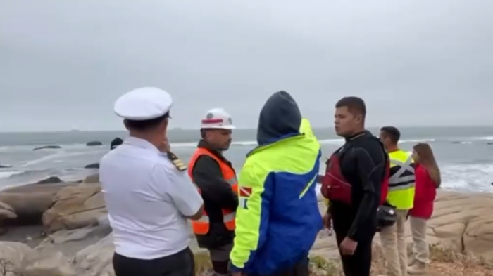 Argentino fue arrastrado por el mar: Realizan operativo de búsqueda en Santo Domingo