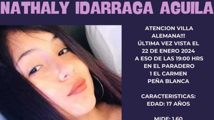 La angustiante búsqueda de Nathaly Idarraga que mantiene en vilo a su familia: Lleva 3 días sin rastro