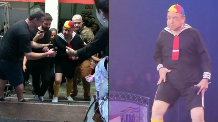 Desorientado: Carlos Villagrán alarmó a fans por show de 