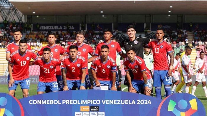 Con Damián Pizarro: La formación de La Roja para enfrentar a Uruguay por el Preolímpico 2024