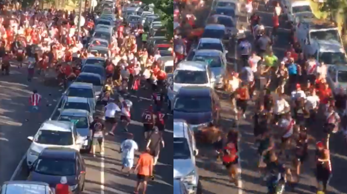 Caos en Argentina: Así fue la impactante pelea entre la barra brava de River Plate