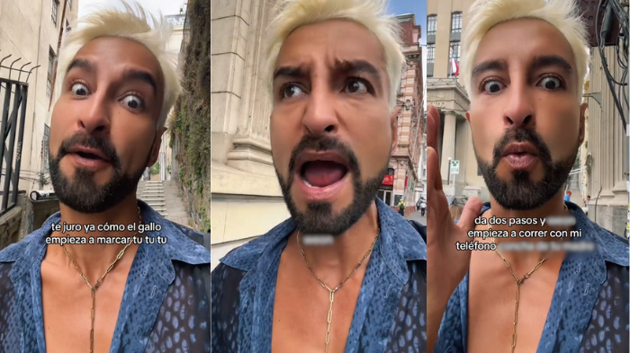 Tiktoker sufrió insólito robo de celular y contó cómo lo recuperó: 