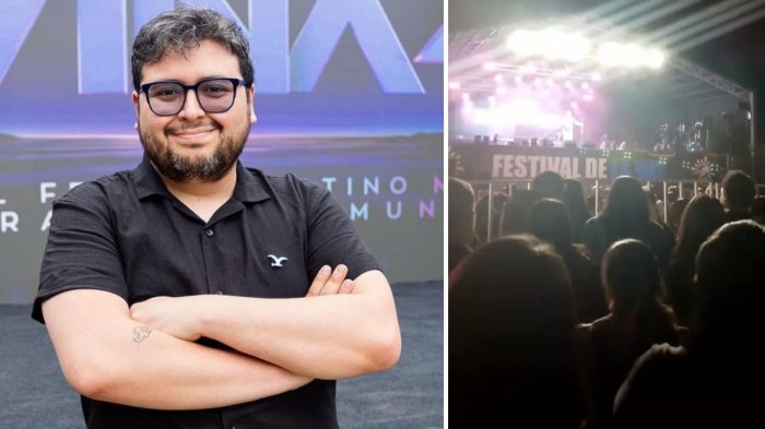 Luis Slimming recibió pifias en Chile Chico a semanas de su show en Viña: 