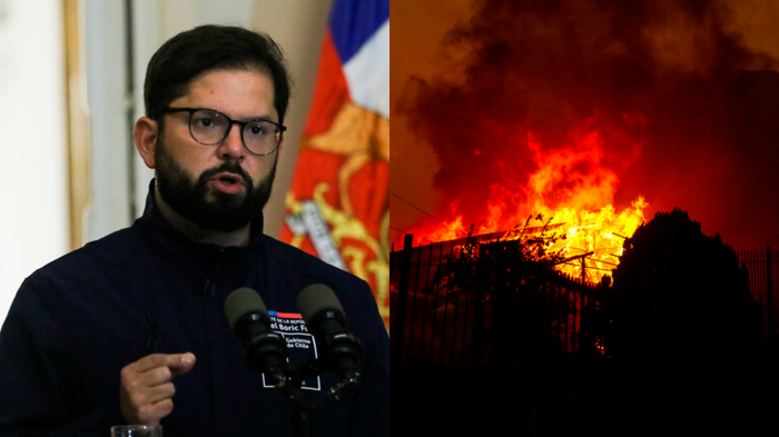 Presidente Boric reveló presuntas “intencionalidades” en incendios forestales de Valparaíso