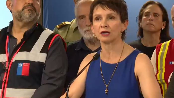 Carolina Tohá advirtió que origen de los incendios “podría haber sido intencional”