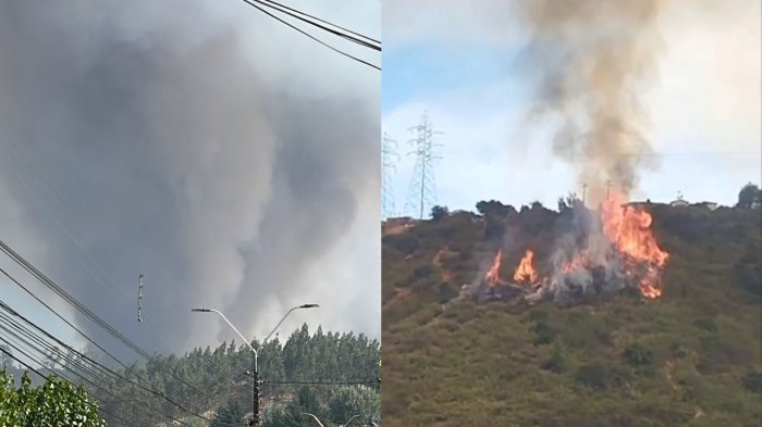 Actualización incendio forestal en Tiltil: Conaf declaró el fuego controlado y cancelan alerta roja