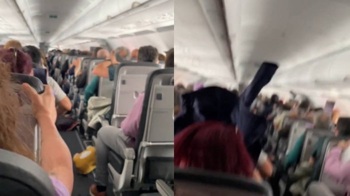 Momentos de angustia: Pasajeros registraron violentas turbulencias en vuelo a Puerto Natales
