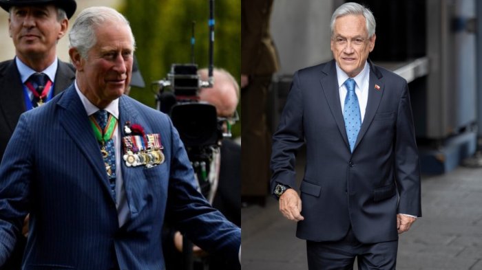 Rey Carlos III recordó anécdota con Sebastián Piñera en viaje a Inglaterra: 
