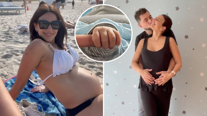 Daniela Castillo anunció el nacimiento de su hijo con adorable foto: 