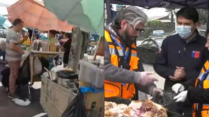Vecinos de Barrio Franklin denuncian aumento de carros ambulantes: Venden alimentos sin cumplir normativa sanitaria