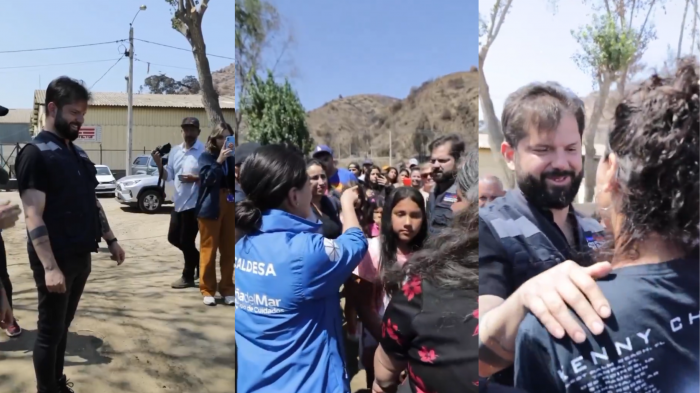 Este fue el particular regalo de cumpleaños de la alcaldesa Ripamonti para el pdte. Boric