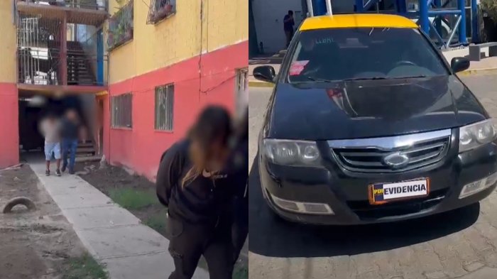 Secuestraron en taxi a mujer en Huechuraba: Hombre fue imputado por robo con violación