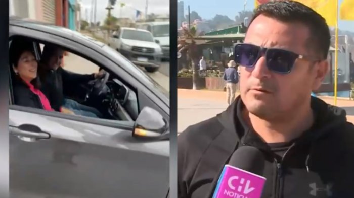 Estaban de luna de miel: Argentinos sufrieron robo de su auto nuevo frente a playa Las Salinas