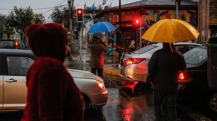 ¿Lloverá en Santiago? Revisa las zonas en que precipitará en la Región Metropolitana
