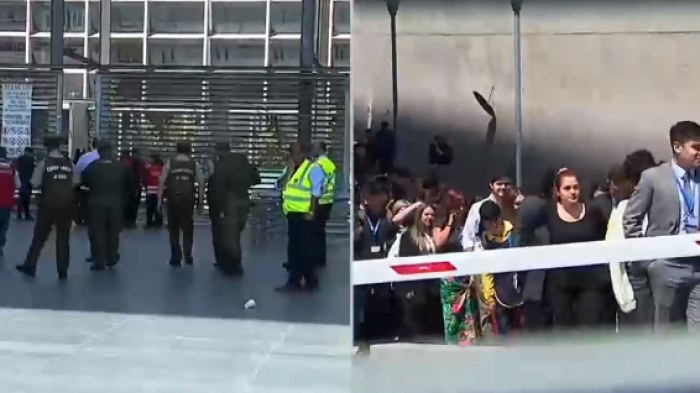 Centro de Justicia fue evacuado tras presunto aviso de bomba: Carabineros descartó artefacto explosivo