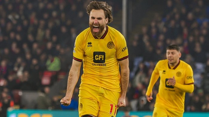 Lo aman: Ben Brereton fue elegido como el jugador del mes en el Sheffield United