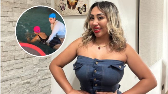 Con clases particulares de natación: Así se prepara Naya Fácil buscando ser la embajadora de Viña 2024