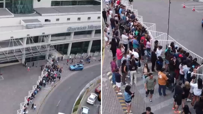 A horas de comenzar: Registran escaso ambiente festivalero en Viña del Mar
