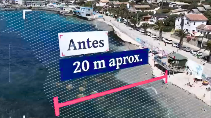 Estudio reveló que 10 playas chilenas podrían desaparecer en la próxima década