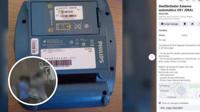 Detienen a sujetos que robaban desfibriladores del Metro y los vendían en Facebook