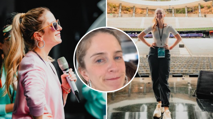 Alison Mandel recibió visita clave a horas de su show en Viña 2024: 