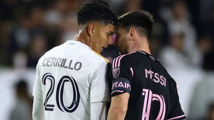 Tiene 23 años, encaró a Messi y su Instagram se llenó de insultos: 