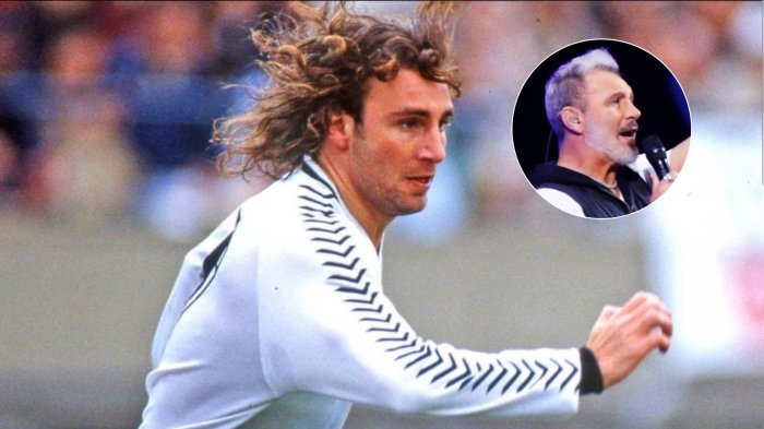 En la cancha y en el escenario: El día que Marcelo Barticciotto cantó en el Festival de Viña