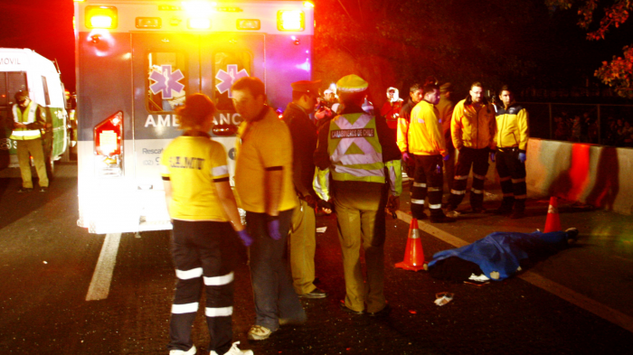 Fatal atropello en Ruta 68 interrumpe totalmente el tránsito hacia Santiago