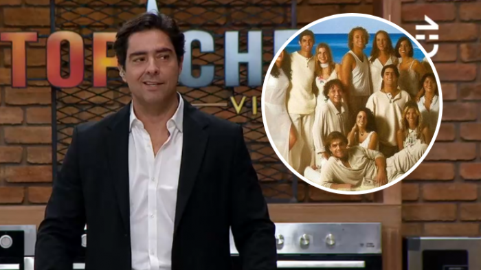 Recordado actor de los '90 reapareció en TV: Apoyó a participante en Top Chef VIP