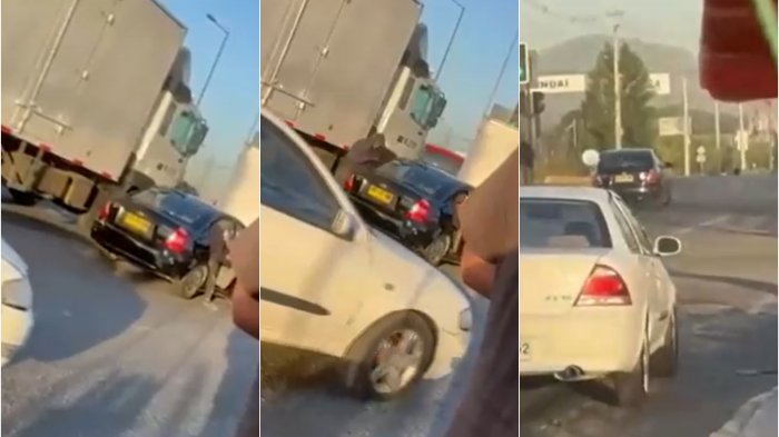 Delincuentes usaron armas largas en violento robo contra camión: El vehículo estaba vacío