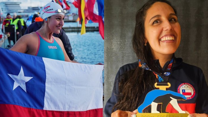 Bárbara Hernández se lució con tres oros en el Mundial de Natación de Invierno en Estonia