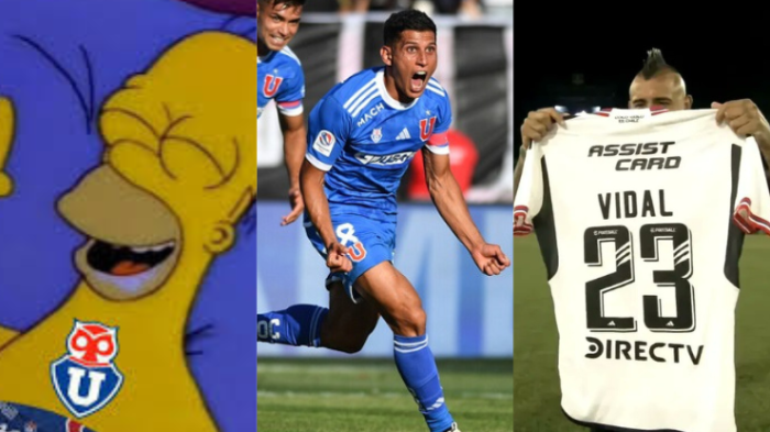 Victoria de la U sobre Colo Colo dejó ola de memes en redes: Hinchas se burlaron de Arturo Vidal