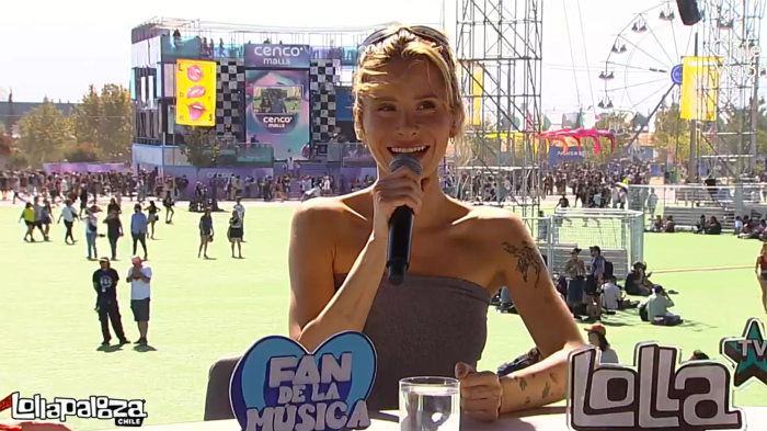 Cami tras su presentación en Lollapalooza 2024: “Nos dan ganas de que hayan más festivales”