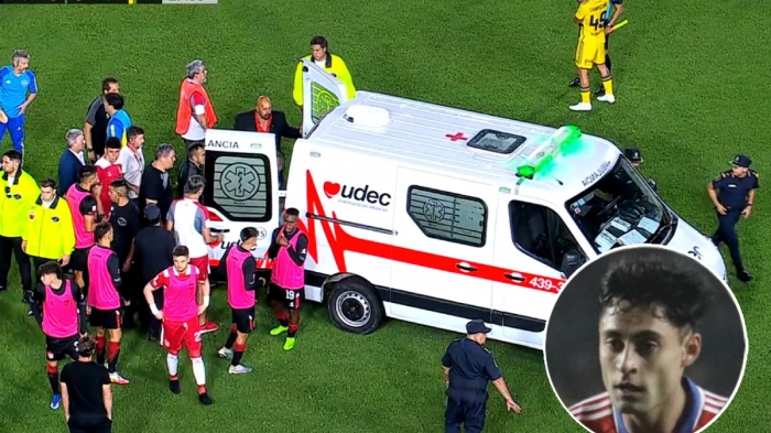 Partido fue suspendido: Chileno Javier Altamirano convulsiona en encuentro de Estudiantes vs Boca Juniors