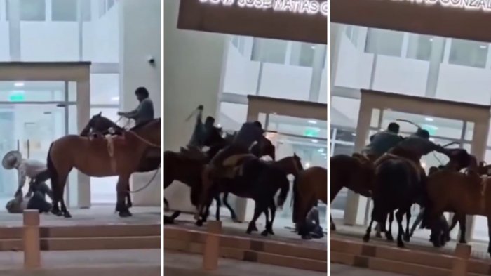Violenta riña entre jinetes deja dos heridos y un caballo lesionado en Longaví
