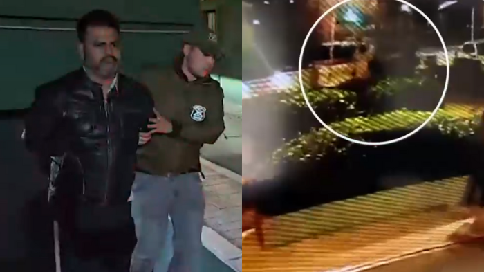 Detienen a hombre por brutal golpiza a ex pareja en Las Condes: La atacó con una piedra