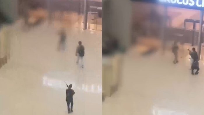 Revelan impactante video del ataque terrorista en Moscú: Dispararon indiscriminadamente