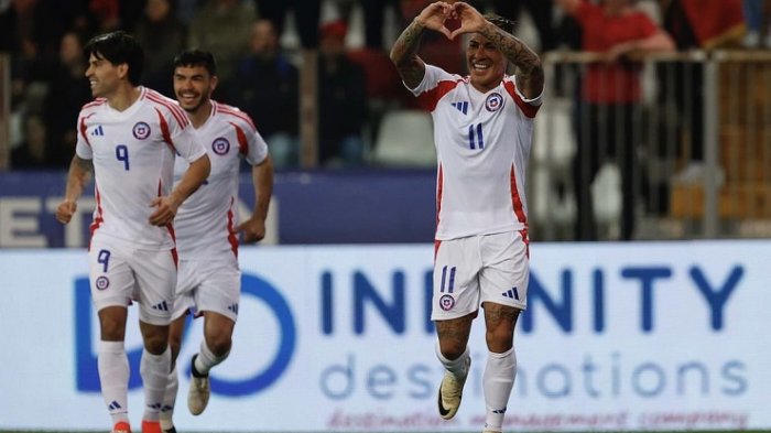 Volvieron los abrazos: La Roja tumbó a Albania en un tremendo debut de Ricardo Gareca