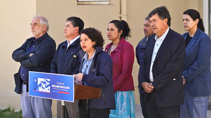 Gobierno presentó plan de reconstrucción tras incendios: Tiene más de 170 medidas