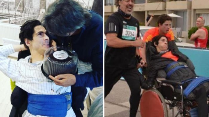 Miguelo contó cómo fue dejar las cenizas de su fallecido hijo en el mar: 