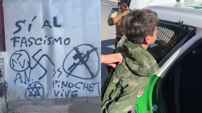 Partido Comunista denunció bomba de ruido en Casa de la Memoria y rayados fascistas: 