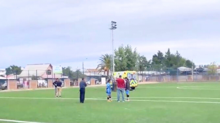 Muere futbolista amateur tras para cardiaco en pleno partido en Talca