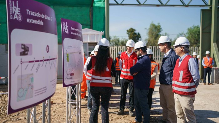 ¡Buenas noticias! Dan inicio a construcción de la extensión de Línea 6 del Metro en Cerrillos