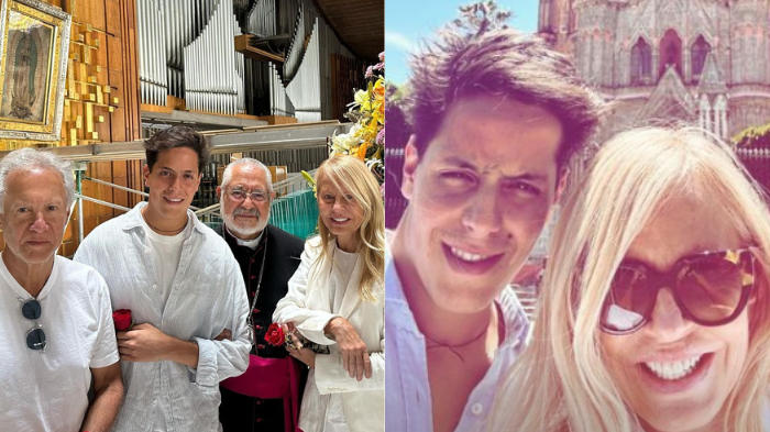 Cecilia Bolocco emocionada al visitar importante basílica en México: 