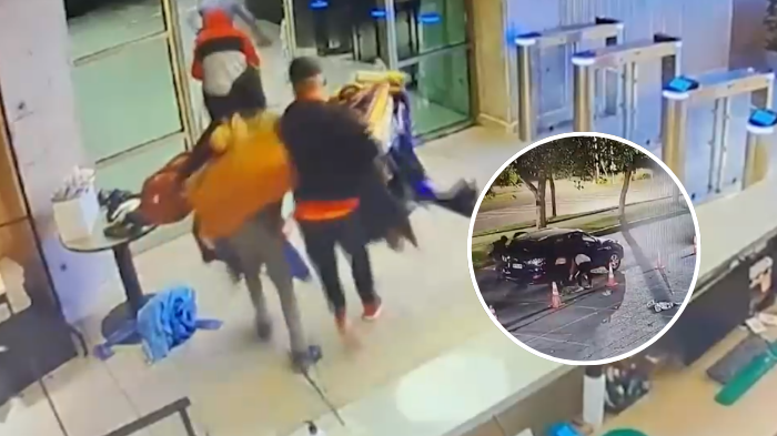 Millonario robo a exclusiva tienda en Vitacura: En 7 minutos saquearon todo