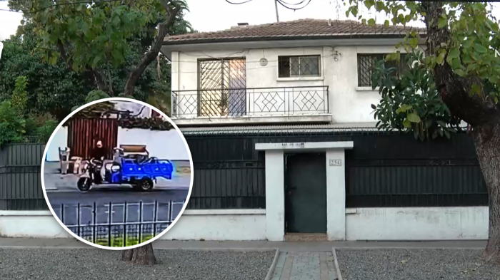 Revelan videos claves del principal sospechoso dejando restos humanos en una maleta en Ñuñoa