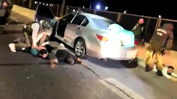 Video registró la captura de los detenidos por asesinar a carabinero Emmanuel Sánchez