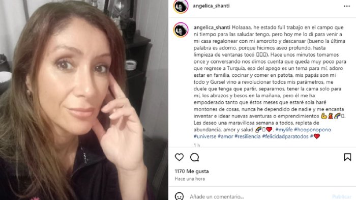 Angélica Sepúlveda reveló triste despedida con galán turco: 