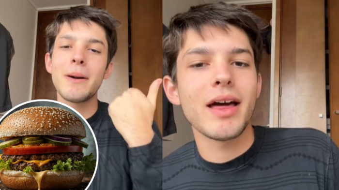 Argentino destruyó papas fritas y hamburguesas de Chile: “Un espanto”